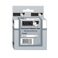 POLYESTER TAPE, WHITE 12mm x 5.5m