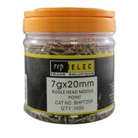 SCREW BUGLE HD N/P 7G x 20mm [1000]