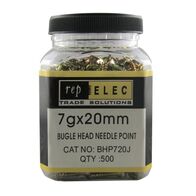 SCREW BUGLE HD N/P 7G x 20mm [500]