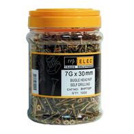 SCREW BUGLE HD N/P 7G x 30mm [1000]