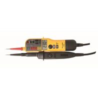 TESTER 2-POLE, LCD DISPLAY VOLTAGE, CONTINUITY, DATA HOLD