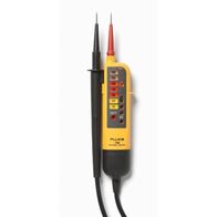 TESTER 2-POLE, LED INDICATORS VOLTAGE, CONTINUITY