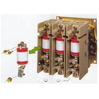 CONTACTOR-VACUUM 400A 250KW AC3 2 N/O 2 N/C AUX