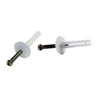 NYLON ANCHOR MUSHROOM HEAD 6.5 x 25mm (100)
