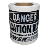 TAPE MAINS MARKER-NON DETECT COMMUNICATION MAIN BELOW 100m