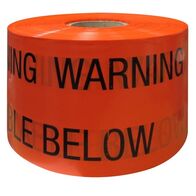 TAPE MAINS MARKER-NON DETECT ELECTRICAL ORANGE 500m