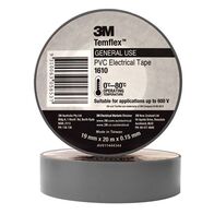 TAPE, GP VINYL ELECTRICAL 1610 TEMFLEX, 19mm x 20m GREY