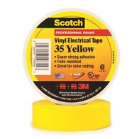 TAPE, PRO VINYL ELEC 35 SCOTCH, 19mm x 20m YELLOW
