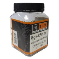 SCREW WASHER HD N/P 8G x 30mm [140]