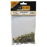 SCREW BUTTON HD TEKS 8G x 12mm [100]