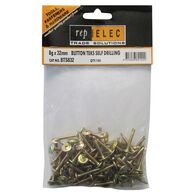 SCREW BUTTON HD TEKS 8G x 32mm [100]