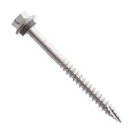 SCREW, T17 14G x 75mm HEX HEAD WITH SEAL CL4 [500]