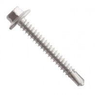 SCREW, METAL TEK 12G x 45mm HEX HEAD CL3 [1000]