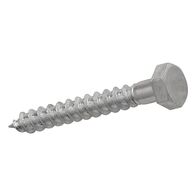 COACH SCREW, GALV 12mm x 75mm (1/2 x 3), REPELEC (25)