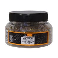 32A CLEAR CONNECTOR, SINGLE [100] JAR