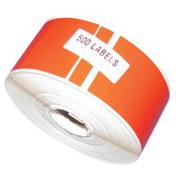 LABEL FOR ITEST AND Z2824 PRINTER, [500] ROLL RED