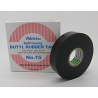 TAPE SELF-FUSING BUTYL RUBBER 0.5mm x 19mm x 10m