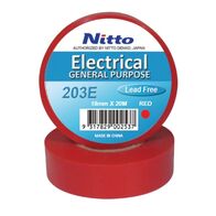TAPE #203 0.18 x 18mm x 20m RED