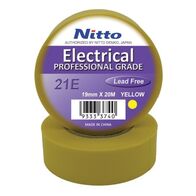 TAPE #21 0.20mm x 19mm x 20m YELLOW