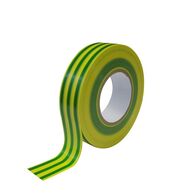 TAPE INSULATION PVC YEL/GREEN 0.18mm x 19mm x 20m [10] PACK