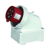 PLUG,APPLIANCE INLET,SURF MNT 5P, 400V, 32A, IP67, 6H,IEC309