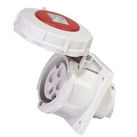 SKT,PNL MOUNT,STRT,REEFER TYPE 4P, 400V,32A,IP67,3H,IEC309