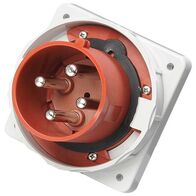 PLUG,APPLIANCE INLET,PANEL MNT 4P, 400V, 125A, IP67,6H,IEC309