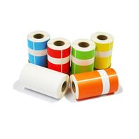 TEST TAG ROLL YELLOW, OPTIMA [250] TAGS PER ROLL