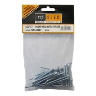 SCREW MT RD/SLT Z/P 5/32 x 2 [50]