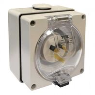 APPLIANCE INLET, 3 PIN 15A FLAT, IP66 SERIES