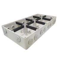 MOUNTING BASE, 8 GANG IP66 SERIES