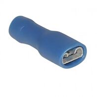 TERMINAL FULLY INSULATED QC BLUE 6.3 x 0.8 TAB DG [50]