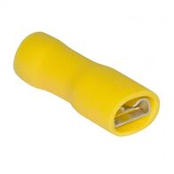 TERMINAL FULLY INSULATED QC YELLOW 6.3 x 0.8 TAB DG [50]