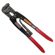 TOOL RATCHET CRIMPER C/W LOCATOR RED TERMINALS