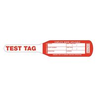 TEST TAGS, BAT STYLE RED (DEC~FEB) [100]