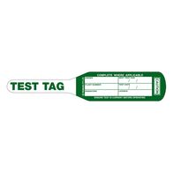 TEST TAGS, BAT STYLE GREEN (MAR~MAY) [100]