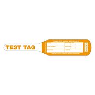 TEST TAGS, BAT STYLE ORANGE (JAN~JUNE) [100]