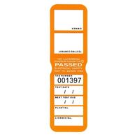 TEST TAGS, H/DUTY RECT ORANGE (JAN~JUNE) [100]
