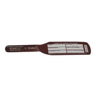 NSW T/TAGS, BAT STYLE BURGUNDY (5 YEARLY) [100]