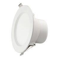 LED 10W D/LIGHT TRICOLOUR DIM RECESSED WHT INTEGRATED DRIVER
