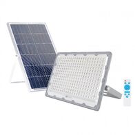 LED 25W SOLAR FLOODLIGHT C/W SOLAR PANEL & CABLE 4500lm