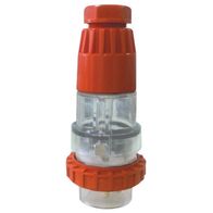 EXTENSION PLUG, STRAIGHT 4 PIN 32A, ROUND, IP66 SERIES