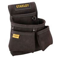 POUCH, DOUBLE NAIL POCKET LEATHER