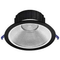 Legolite TriColour 8' Downlight 23/18W 3K/4K/5K Black