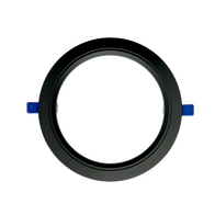 Vector Gimbal Downlight Adaptor Plate Black
