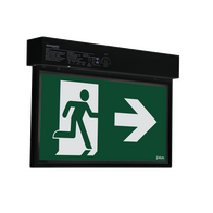 Edgeway EM Blade Black ExitSign 3W 6K