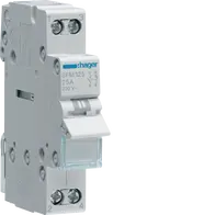 1-pole, 25A Modular Changeover Switch without Common Point