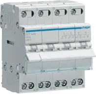 4-pole, 40A Centre Off Modular Changeover Switch with Top Common Point