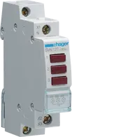 Red LED Triple indicator light 230VAC