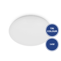 Sandy Oyster Light TriColour 14W 3000K/4000K/5700K White